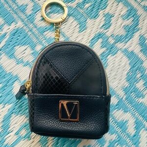 Victoria's Secret Navy blue Mini Keychain Pouch